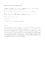 Bacterial Retrons Function In Anti-Phage Defense