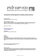 Acceptorless Dehydrogenative Coupling Using Ammonia: Direct Synthesis of N-Heteroaromatics from Diols Catalyzed by Ruthenium